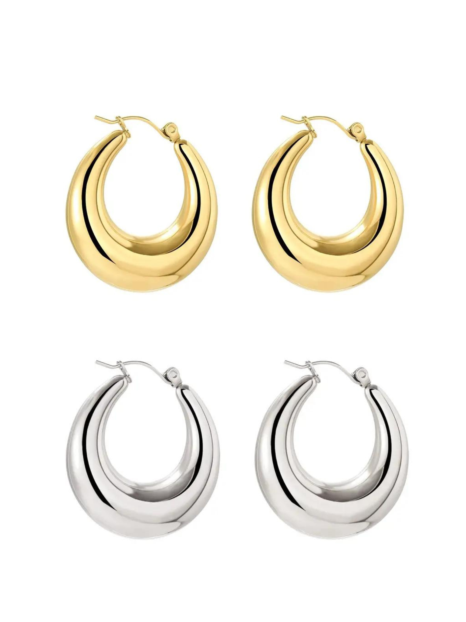 REAGAN HOOP EARRING