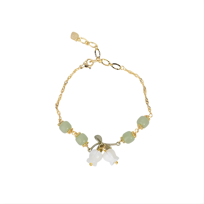 Golden Retro Shell Flower Luxury Bracelet