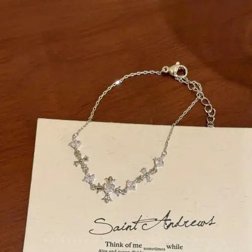 Golden Retro Shell Flower Luxury Bracelet