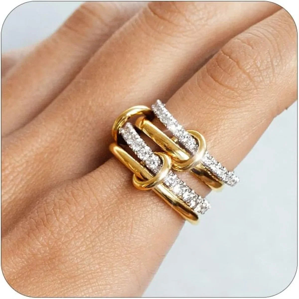 QUAD INTERLOCK RING