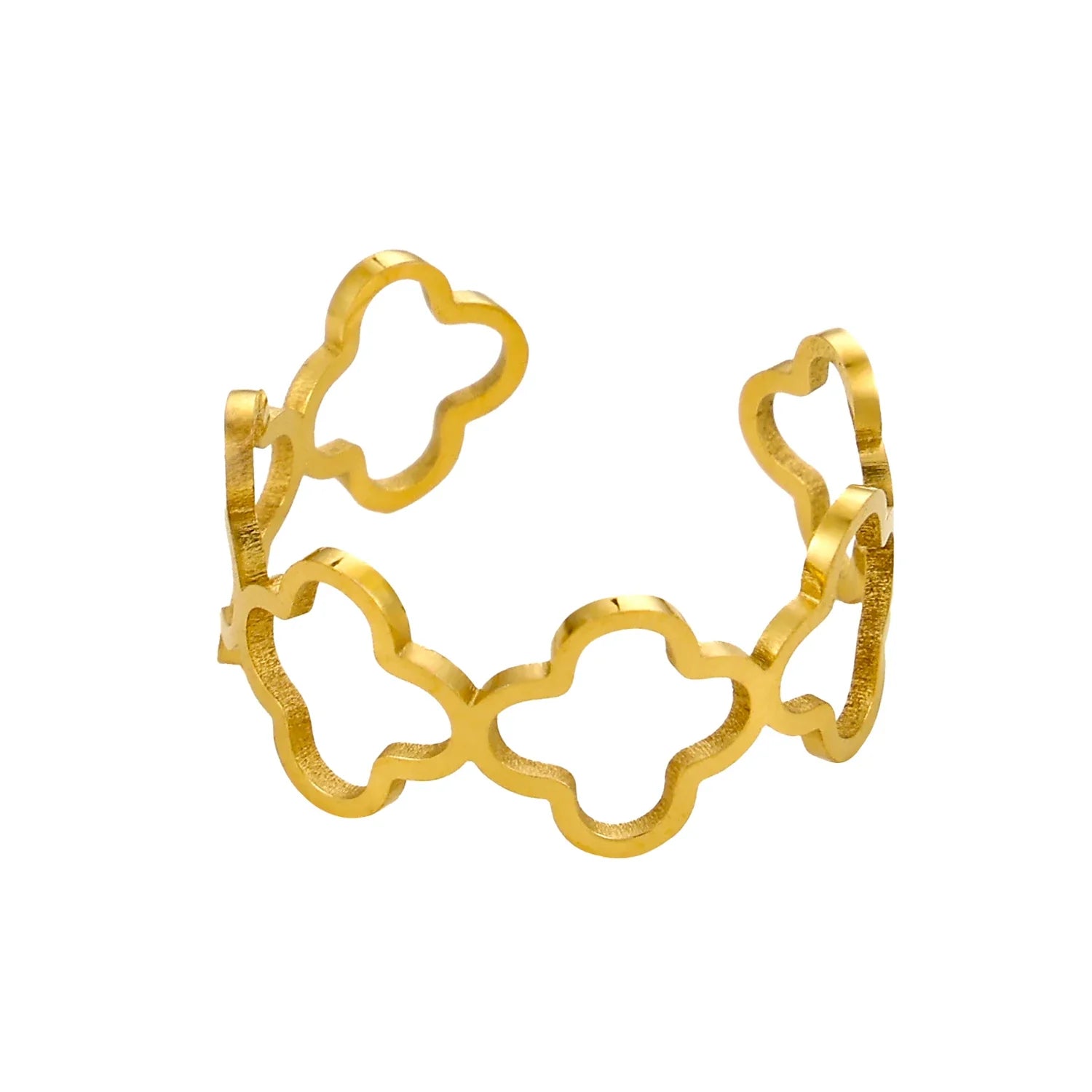 CLOVER FLOWER RING