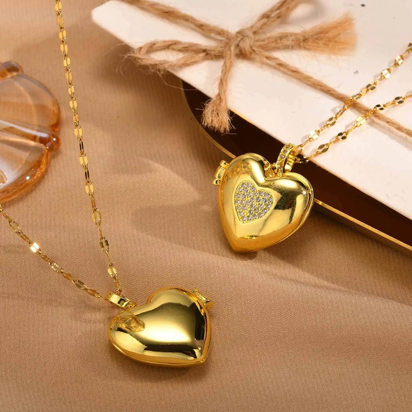Evil Eye Heart™ Necklace – Protection, Love & Light