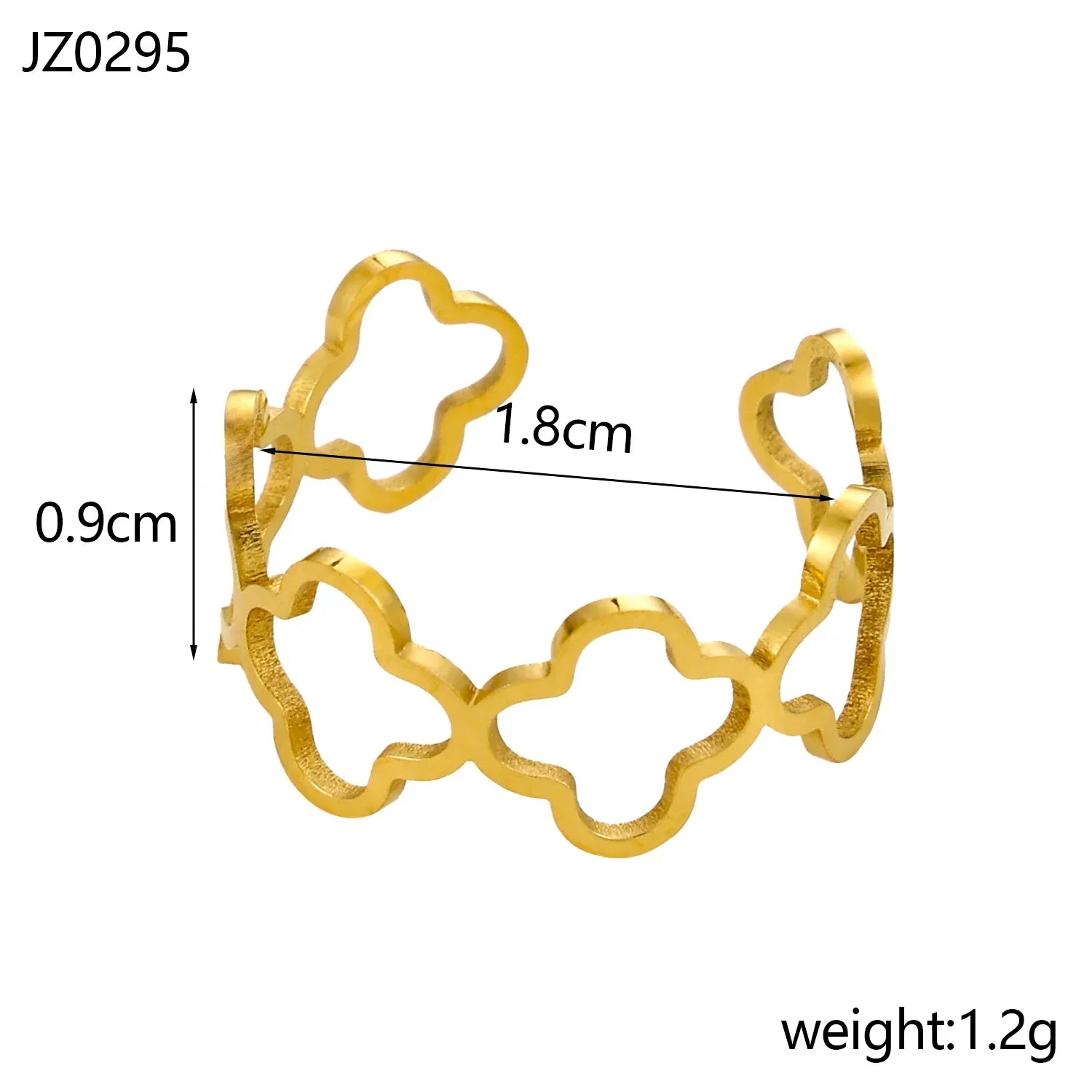 CLOVER FLOWER RING