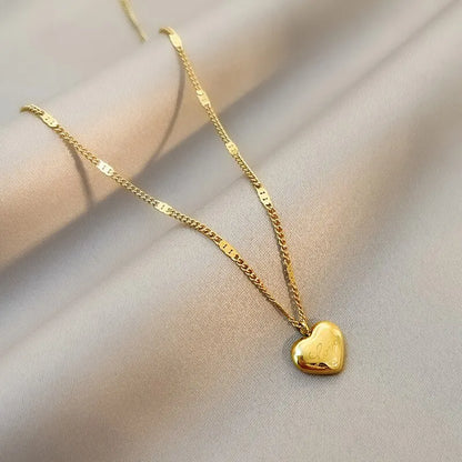 Golden Love™ Necklace – Timeless Heart, Endless Emotion