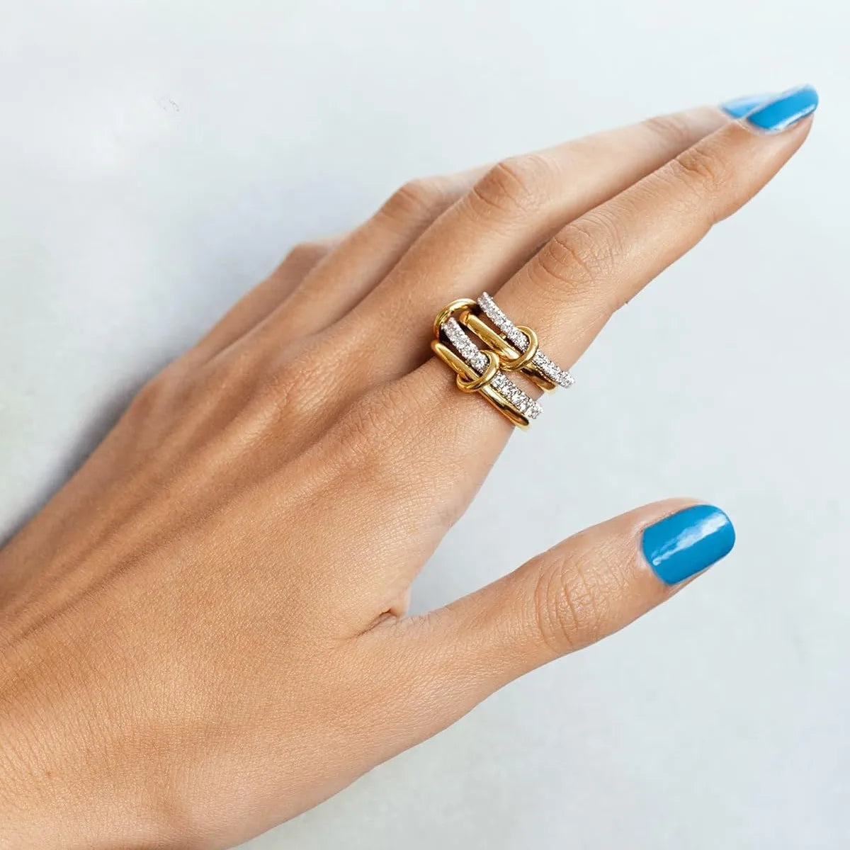 QUAD INTERLOCK RING