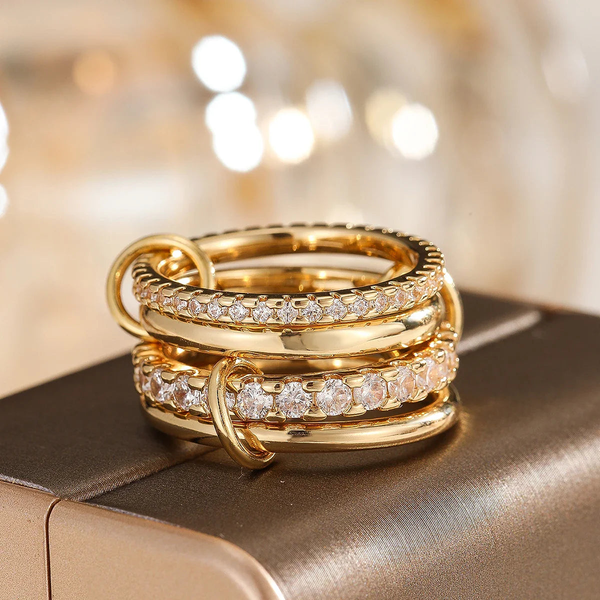 QUAD INTERLOCK RING